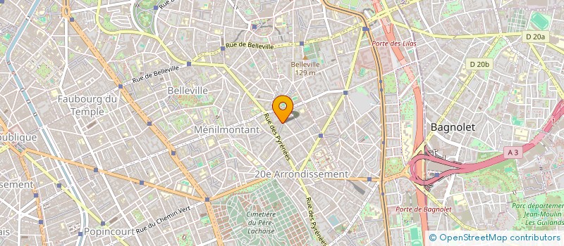 localisation de l'entreprise MADAME LAURENCE LECLERCQ  PARIS