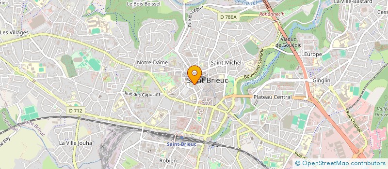 localisation de l'entreprise MADAME LAURENCE LECOURTOIS à SAINT-BRIEUC