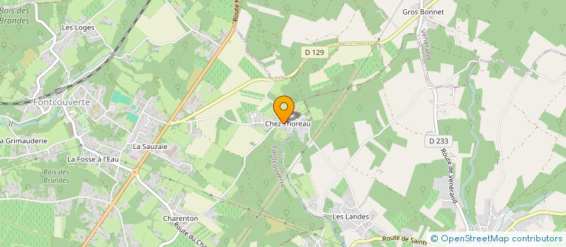 localisation de l'entreprise MADAME LAURENCE LEFEVRE  FONTCOUVERTE