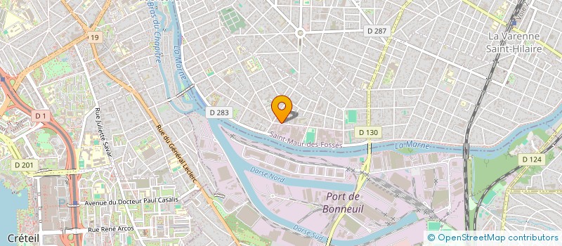 localisation de l'entreprise MADAME LAURENCE LEFOULON à SAINT-MAUR-DES-FOSSES