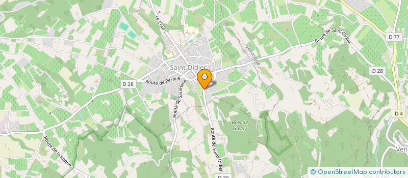 localisation de l'entreprise MADAME LAURENCE LEGGIADRINI  VENASQUE