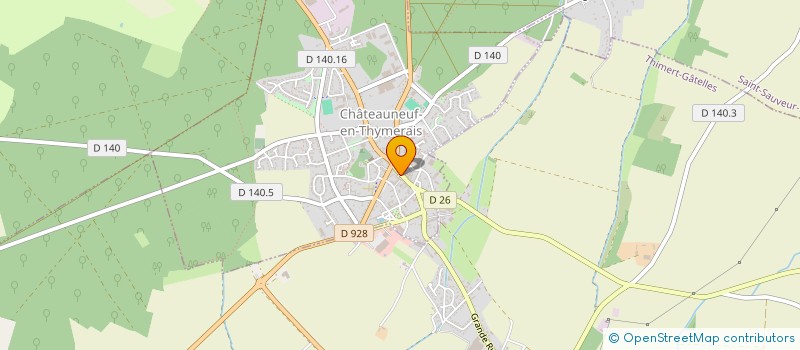 localisation de l'entreprise MADAME LAURENCE LEHEN à CHATEAUNEUF-EN-THYMERAIS