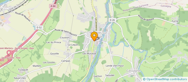 localisation de l'entreprise MADAME LAURENCE LELIEVRE à AGNOS