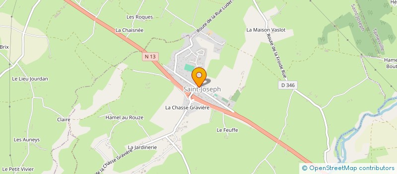 localisation de l'entreprise MADAME LAURENCE LEMAITRE à SAINT-JOSEPH