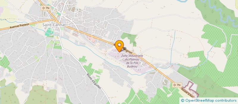 localisation de l'entreprise MADAME LAURENCE LEMOINE  SAINT-CANNAT