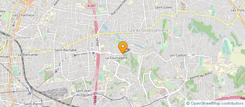 localisation de l'entreprise MADAME LAURENCE LEONET à MARSEILLE