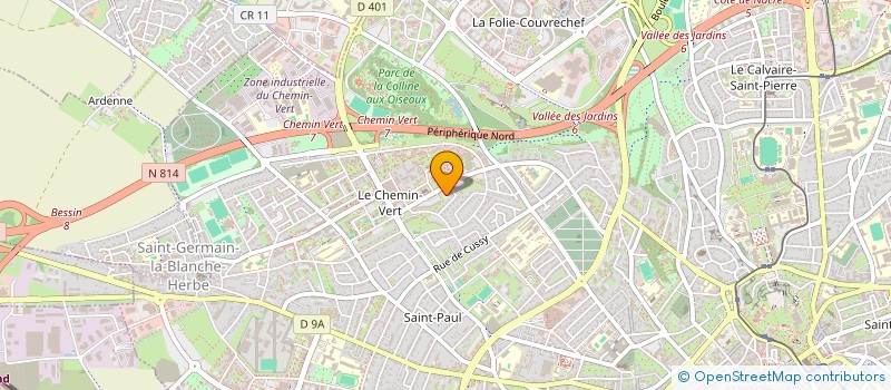 localisation de l'entreprise MADAME LAURENCE LEPELTIER à CAEN