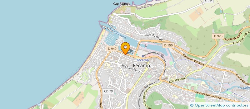 localisation de l'entreprise MADAME LAURENCE LEPREUX  FECAMP