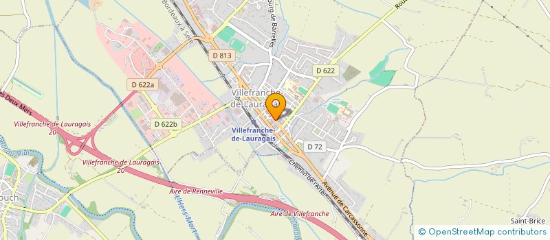 localisation de l'entreprise MADAME LAURENCE LEPRI à VILLEFRANCHE-DE-LAURAGAIS