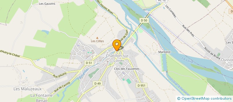 localisation de l'entreprise MADAME LAURENCE LEPSATRE à CERNOY-EN-BERRY