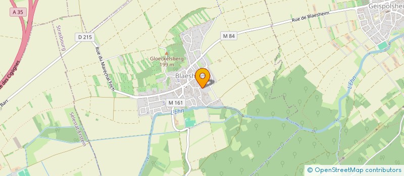 localisation de l'entreprise MADAME LAURENCE LERAY  BLAESHEIM