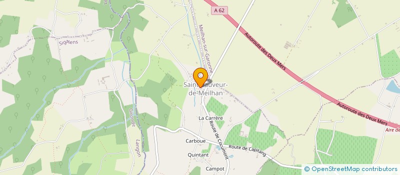 localisation de l'entreprise MADAME LAURENCE LETAINTURIER  SAINT-SAUVEUR-DE-MEILHAN