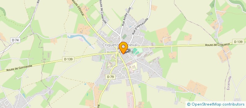 localisation de l'entreprise MADAME LAURENCE LETHUILLIER à CRIQUETOT-L'ESNEVAL