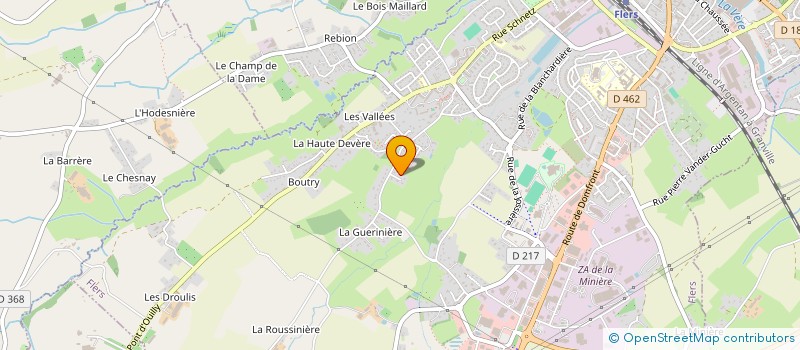 localisation de l'entreprise MADAME LAURENCE LETOURNEUX à FLERS