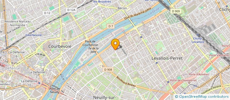 localisation de l'entreprise MADAME LAURENCE LEVY  NEUILLY-SUR-SEINE