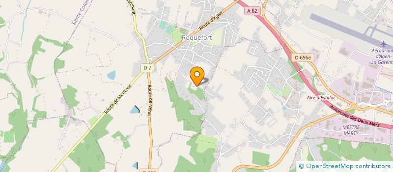 localisation de l'entreprise MADAME LAURENCE LHERISSON  ROQUEFORT