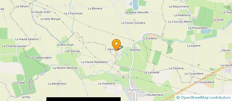 localisation de l'entreprise MADAME LAURENCE LHUISSIER  DOMAGNE