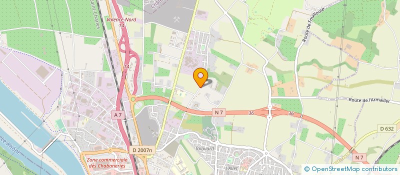 localisation de l'entreprise MADAME LAURENCE LIMAROLA  BOURG-LES-VALENCE