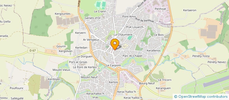 localisation de l'entreprise MADAME LAURENCE LIMBERT à GOUESNOU