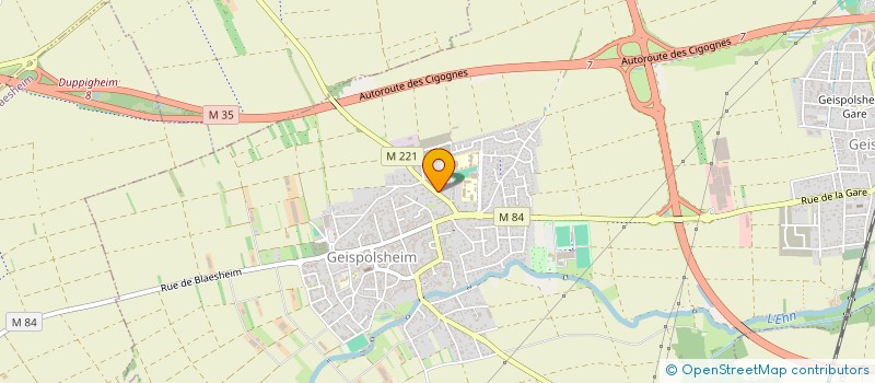 localisation de l'entreprise MADAME LAURENCE LINGK  GEISPOLSHEIM
