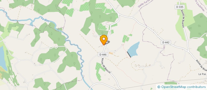 localisation de l'entreprise MADAME LAURENCE LLEU  VIELLE-TURSAN