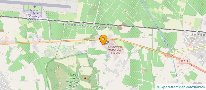 localisation de l'entreprise MADAME LAURENCE LLORENS  VIAS