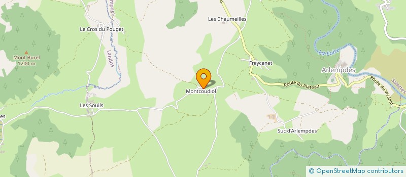 localisation de l'entreprise MADAME LAURENCE LOUCHE  ARLEMPDES