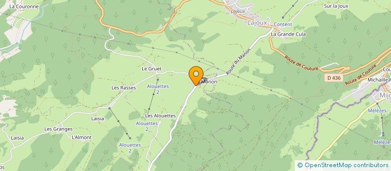 localisation de l'entreprise MADAME LAURENCE LOUIS à SEPTMONCEL LES MOLUNES