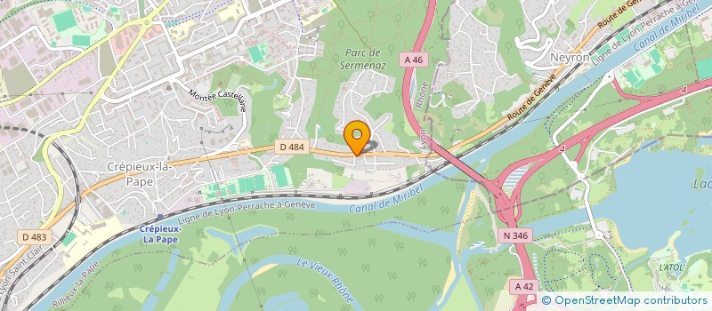 localisation de l'entreprise MADAME LAURENCE LOUMAGNE  RILLIEUX-LA-PAPE