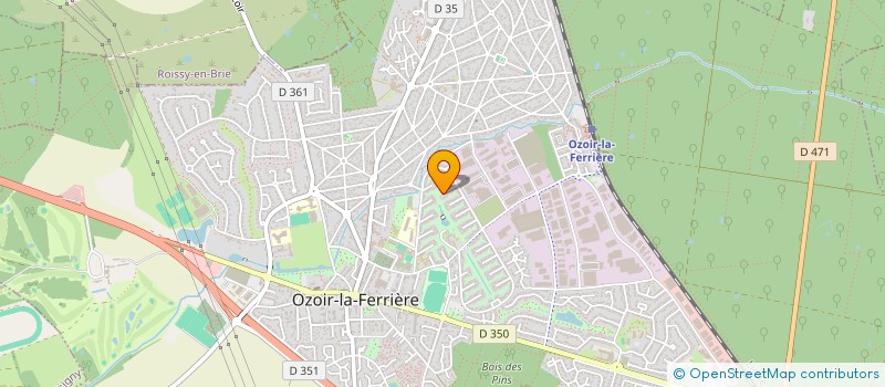 localisation de l'entreprise MADAME LAURENCE LUCATELLI à OZOIR-LA-FERRIERE