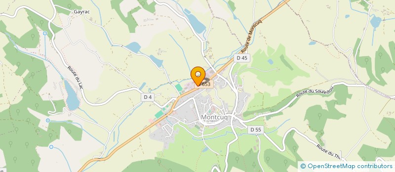 localisation de l'entreprise MADAME LAURENCE LUPA  MONTCUQ-EN-QUERCY-BLANC