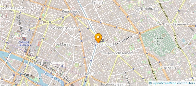 localisation de l'entreprise MADAME LAURENCE LYOTARD  PARIS