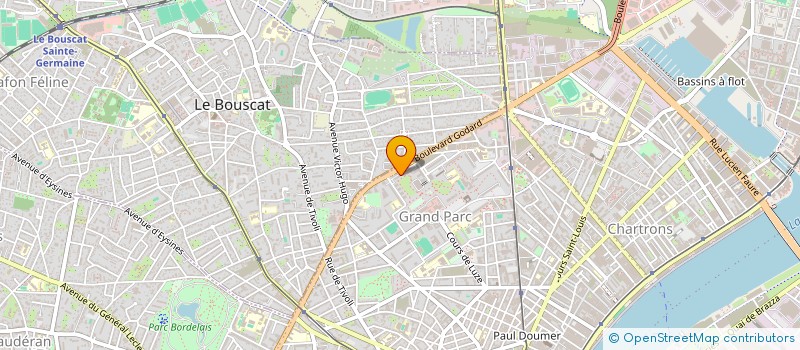 localisation de l'entreprise MADAME LAURENCE MAFOULA KOKOLO à BORDEAUX