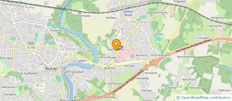 localisation de l'entreprise MADAME LAURENCE MAHE  PLUNERET