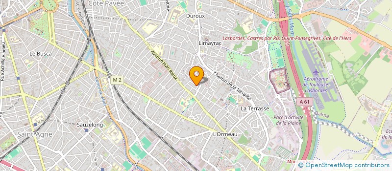 localisation de l'entreprise MADAME LAURENCE MAIGRET à TOULOUSE