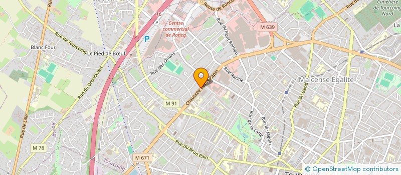 localisation de l'entreprise MADAME LAURENCE MAIRY  TOURCOING