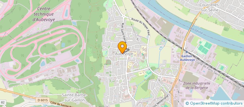 localisation de l'entreprise MADAME LAURENCE MAJOUREL  LE VAL D'HAZEY