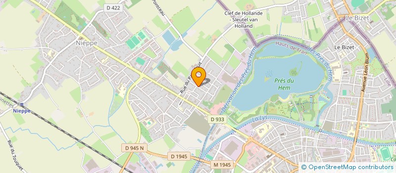 localisation de l'entreprise MADAME LAURENCE MALO  HOUPLINES