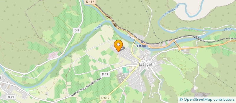 localisation de l'entreprise MADAME LAURENCE MALUTY  ESTAGEL