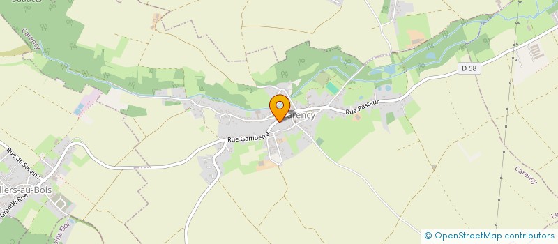 localisation de l'entreprise MADAME LAURENCE MANY  CARENCY