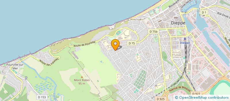 localisation de l'entreprise MADAME LAURENCE MARCHAND à DIEPPE