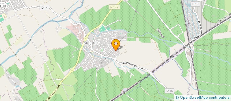 localisation de l'entreprise MADAME LAURENCE-MARIA LOMBARD  AUBORD