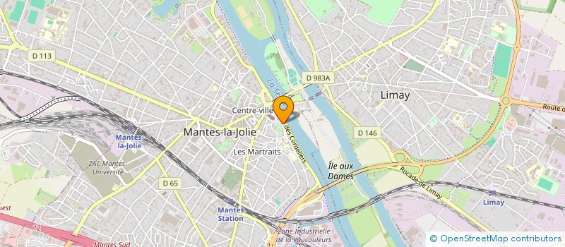 localisation de l'entreprise MADAME LAURENCE MARQUET  MANTES-LA-JOLIE