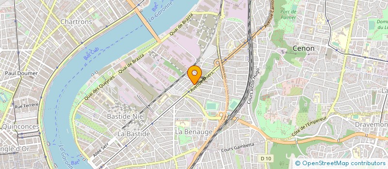 localisation de l'entreprise MADAME LAURENCE MARSAA à BORDEAUX