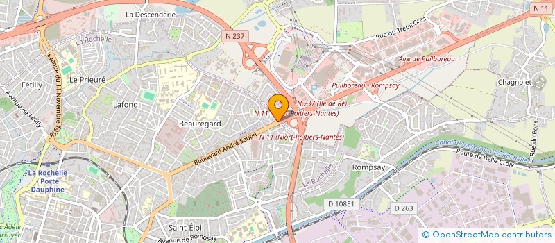 localisation de l'entreprise MADAME LAURENCE MARTIN  LA ROCHELLE