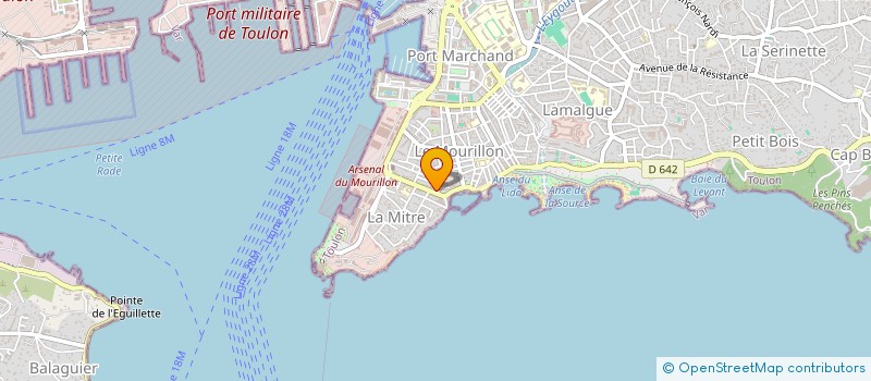 localisation de l'entreprise MADAME LAURENCE MARTIN  FORCALQUEIRET