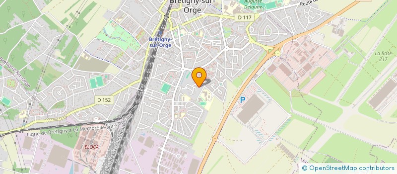 localisation de l'entreprise MADAME LAURENCE MARTINET à BRETIGNY SUR ORGE