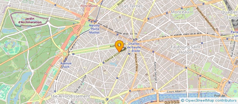 localisation de l'entreprise MADAME LAURENCE MARTINEZ  PARIS