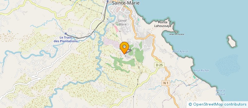 localisation de l'entreprise MADAME LAURENCE MARTINY à SAINTE-MARIE