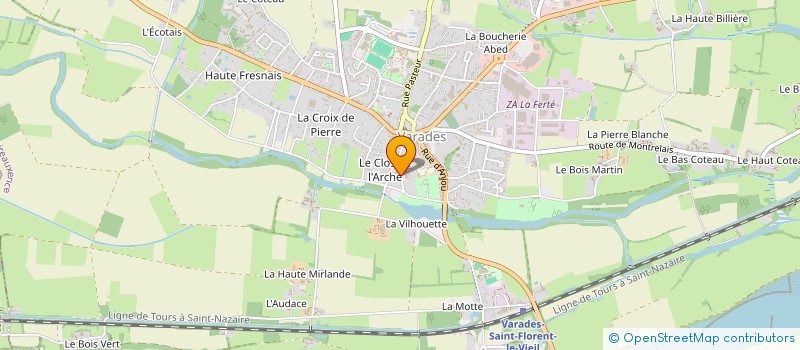 localisation de l'entreprise MADAME LAURENCE MARUNCEAC  LOIREAUXENCE